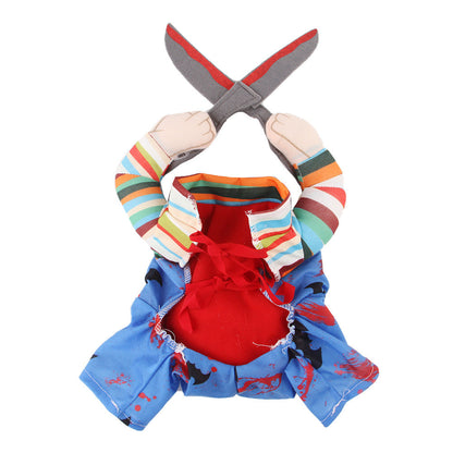 Pet Scissor-Shaped Halloween Outfit