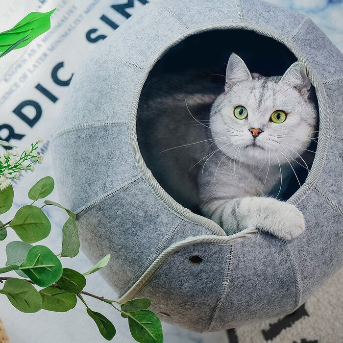 Indoor Cat Cave Bed