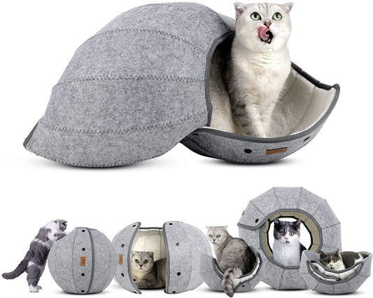 Indoor Cat Cave Bed