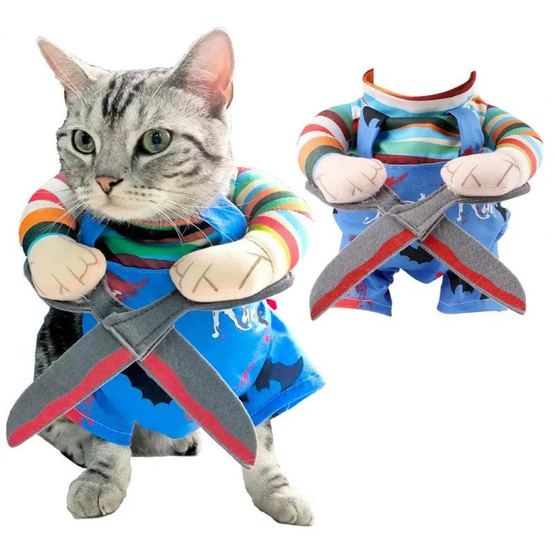 Pet Scissor-Shaped Halloween Outfit