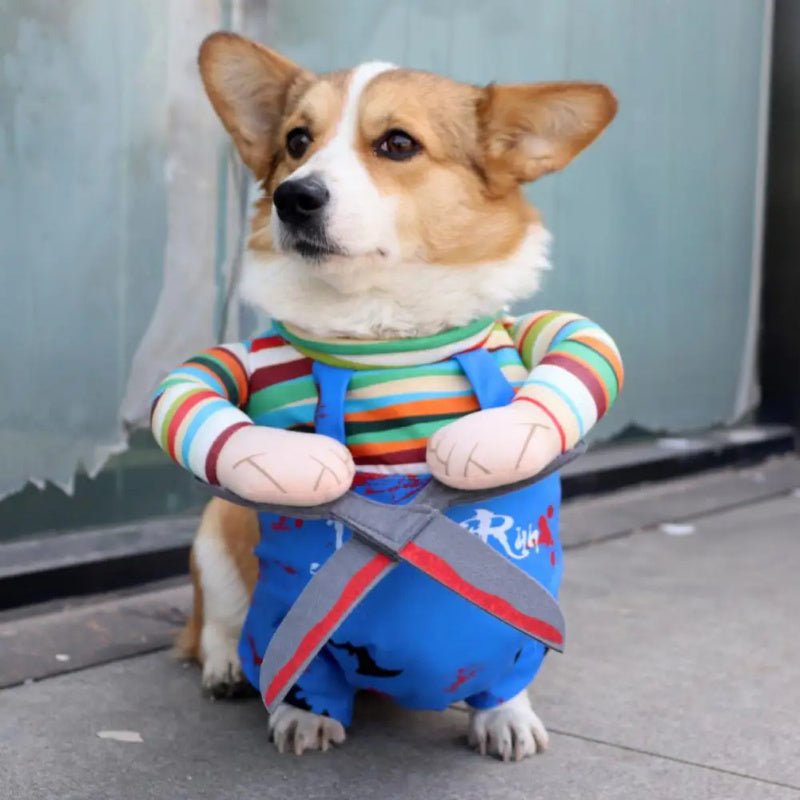 Pet Scissor-Shaped Halloween Outfit